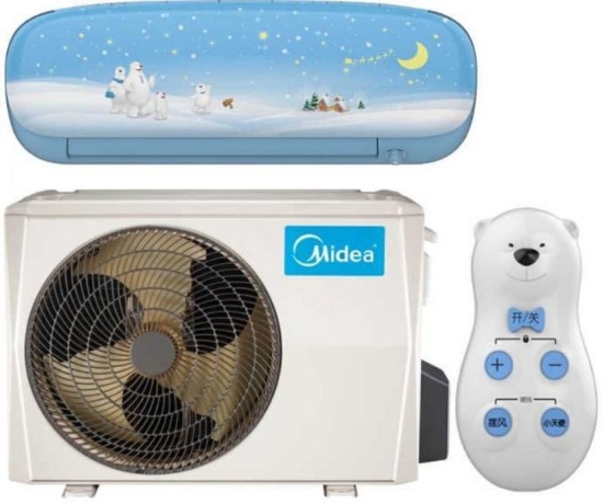 Снимка на Инверторен климатик Midea Kid Star MSEABU-12HRFN1-QRD0G(B) 12 000 BTU Клас А++/А+
