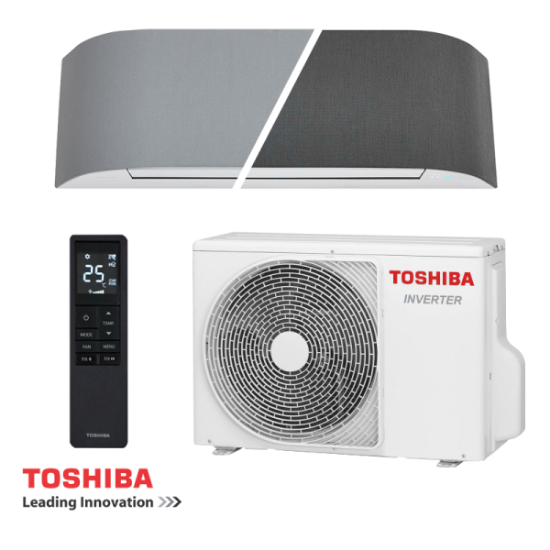 Снимка на Хиперинверторен климатик Toshiba RAS-B10N4KVRG-E/RAS-10J2AVSG-E1 HAORI 10000 BTU Клас А+++/A+++