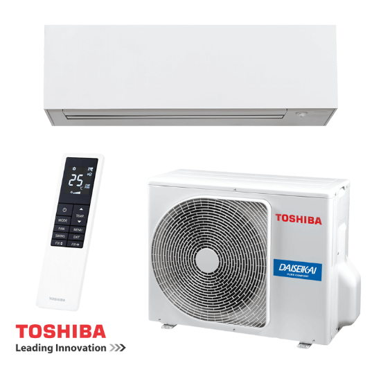 Снимка на Хиперинверторен климатик Toshiba RAS-B13S4KVPG-E/RAS-13S4AVPG-E Daiseikai WHITE 13000 BTU Клас A+++/А+++