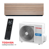 Снимка на Хиперинверторен климатик Toshiba RAS-B13S4KVDG-E/RAS-13S4AVPG-E Daiseikai 10 WOOD 13000 BTU Клас A+++/А+++